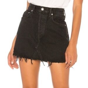 Agolde Quinn High Rise Skirt in Cult - Size 24